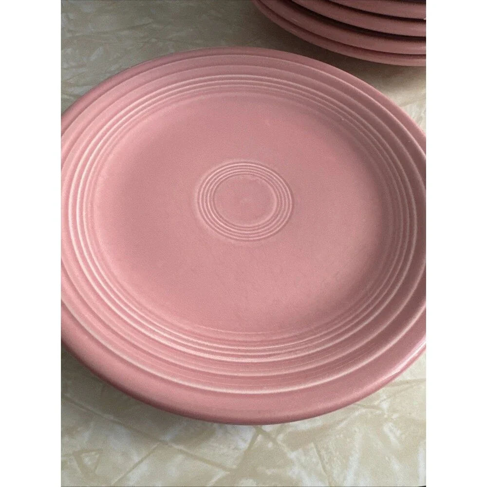 Lot Of 10 - 6” Homer Laughlin Fiesta ware Plates